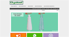 Desktop Screenshot of elyplast.com.br