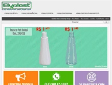 Tablet Screenshot of elyplast.com.br